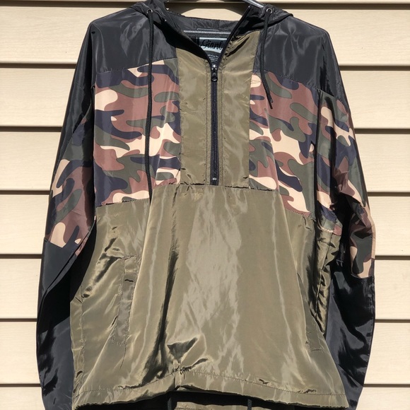 NEW Beautiful Giant - Camo Anorak Men’s Large - Picture 1 of 3